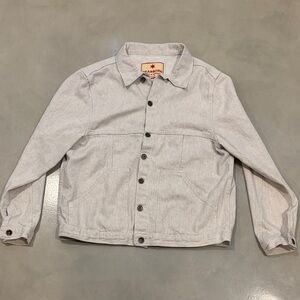 Men's Tan Hemp Jacket